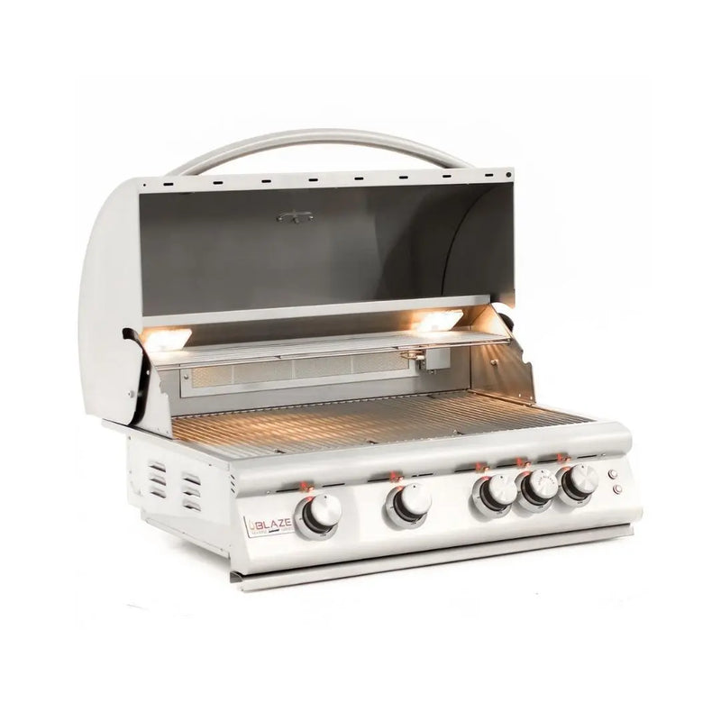 Asador LTE 4 quemadores con luces BLAZE - jamesandstevenmx