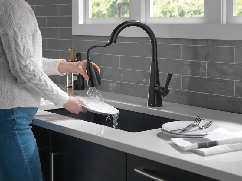 Monomando de Cocina Pull Down con Tecnología Touch2o® Leta Delta Delta Grifo