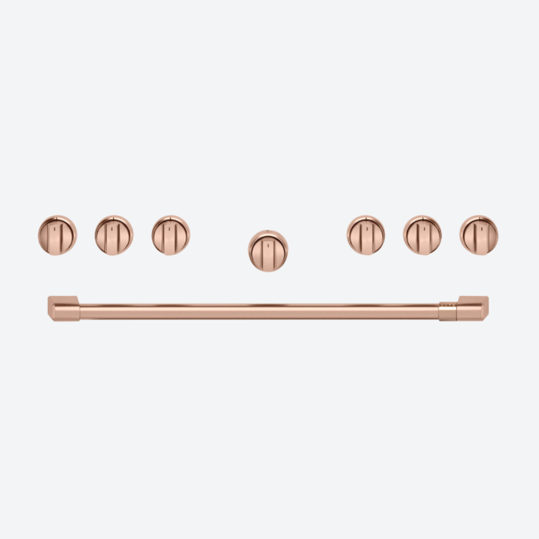 Juego de manija y perilla para cocinas Pro y Rangetop CAFÉ CXPR6HKPTFB