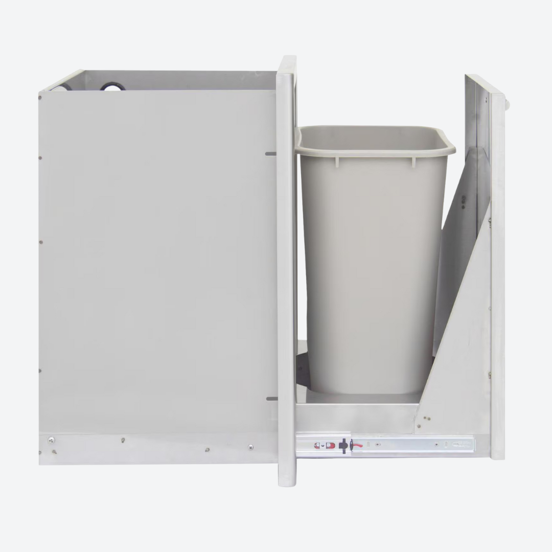 Cajón extraíble para almacenamiento de tanques de propano y basura 46.04 cm 18.12″ BLAZE BLZ-TRLP-DRW-H