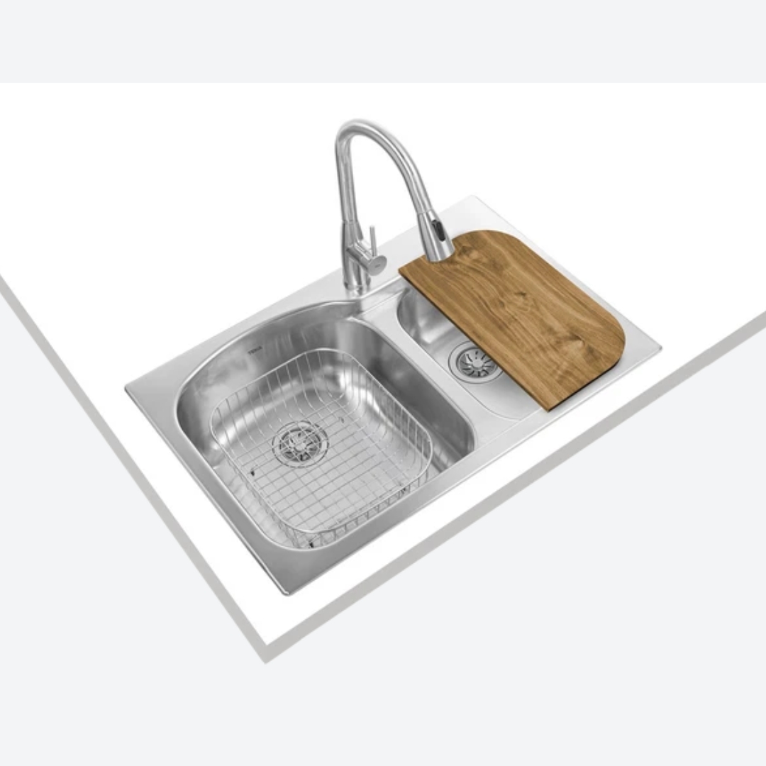 Paquete de fregadero con accesorios 84.0 cm 33" TEKA MAESTRO DM 33.22 2B