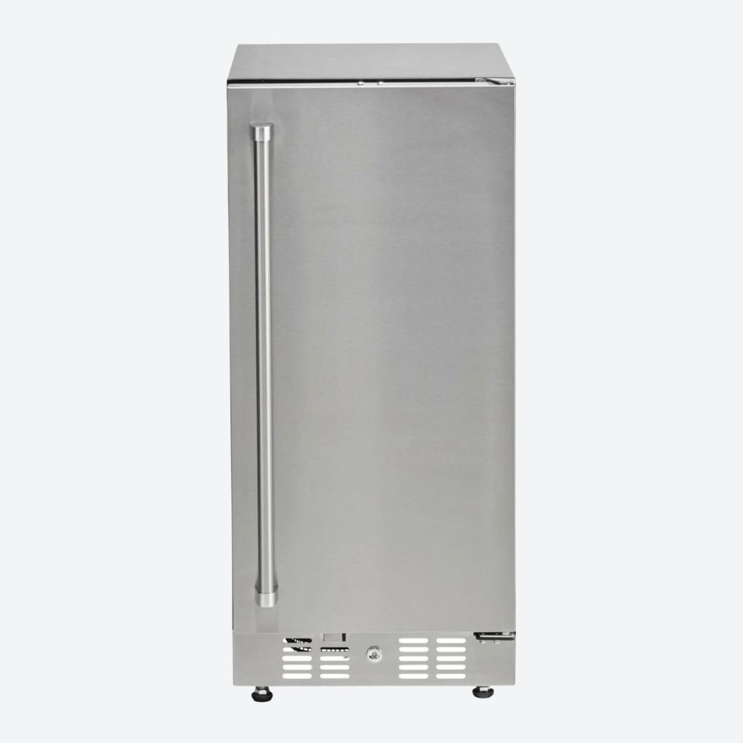 Refrigerador compacto empotrado de acero inoxidable 37.47 cm 14.75" COYOTE C115R-S