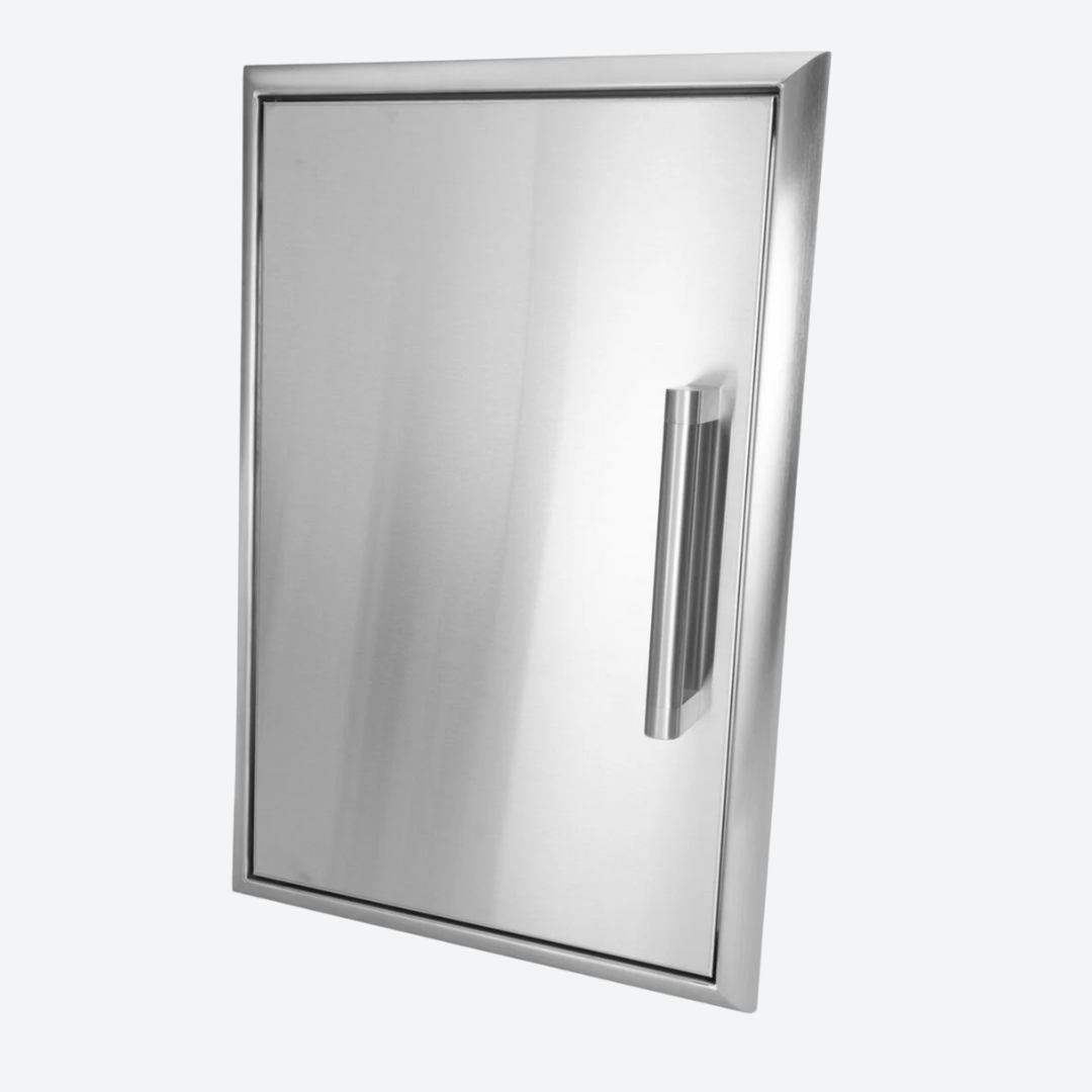 Puerta de acceso simple de acero inoxidable 16" y 19" COYOTE C3-SA2014