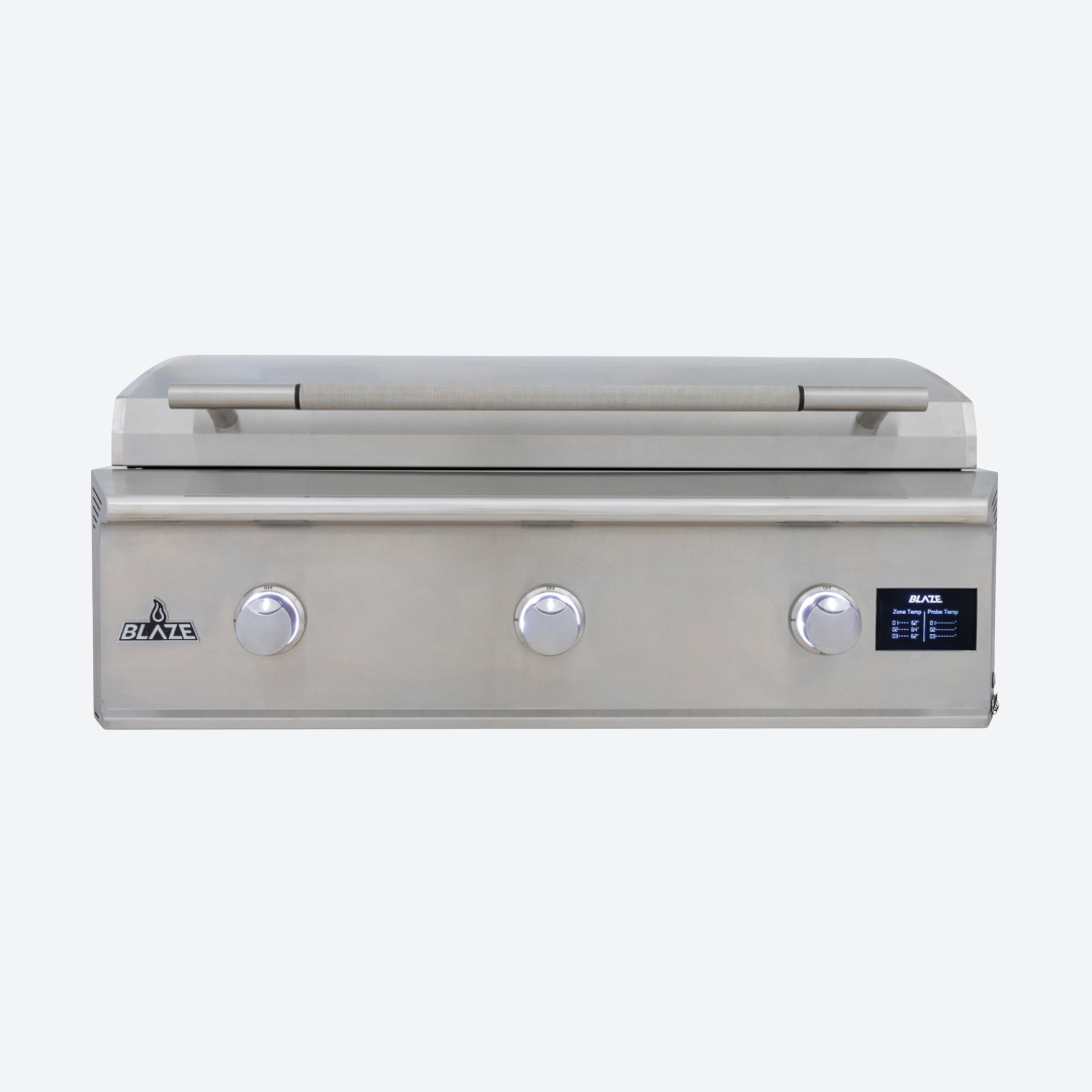Asador de gas natural empotrada LTE PRO BLAZE BLZ-GRIDDLE40-LP/NG