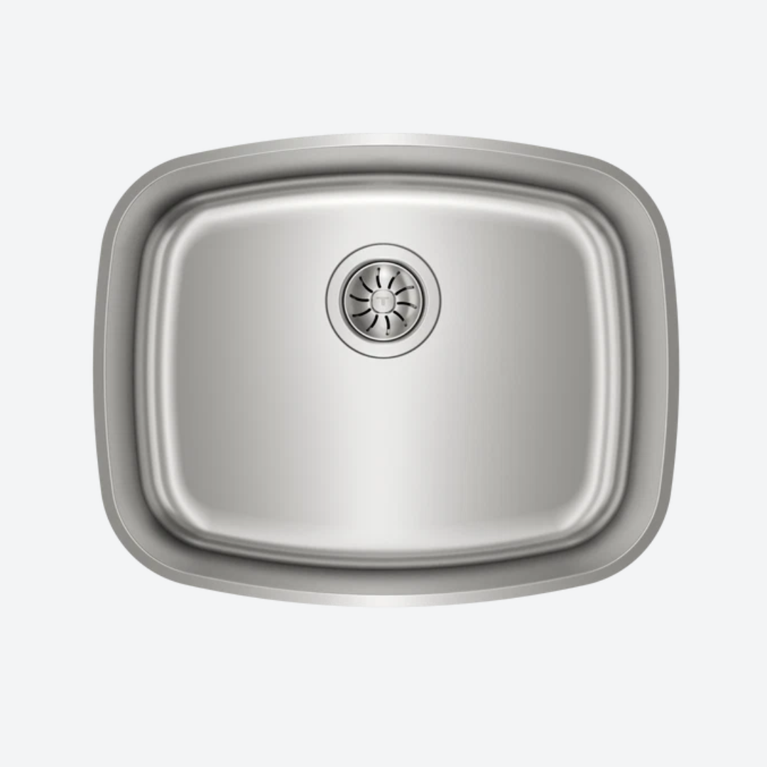 Tarja para Submontar Acero Inoxidable 31L 43.0 cm  16.93" TEKA TOTAL BE 50.40 MAX