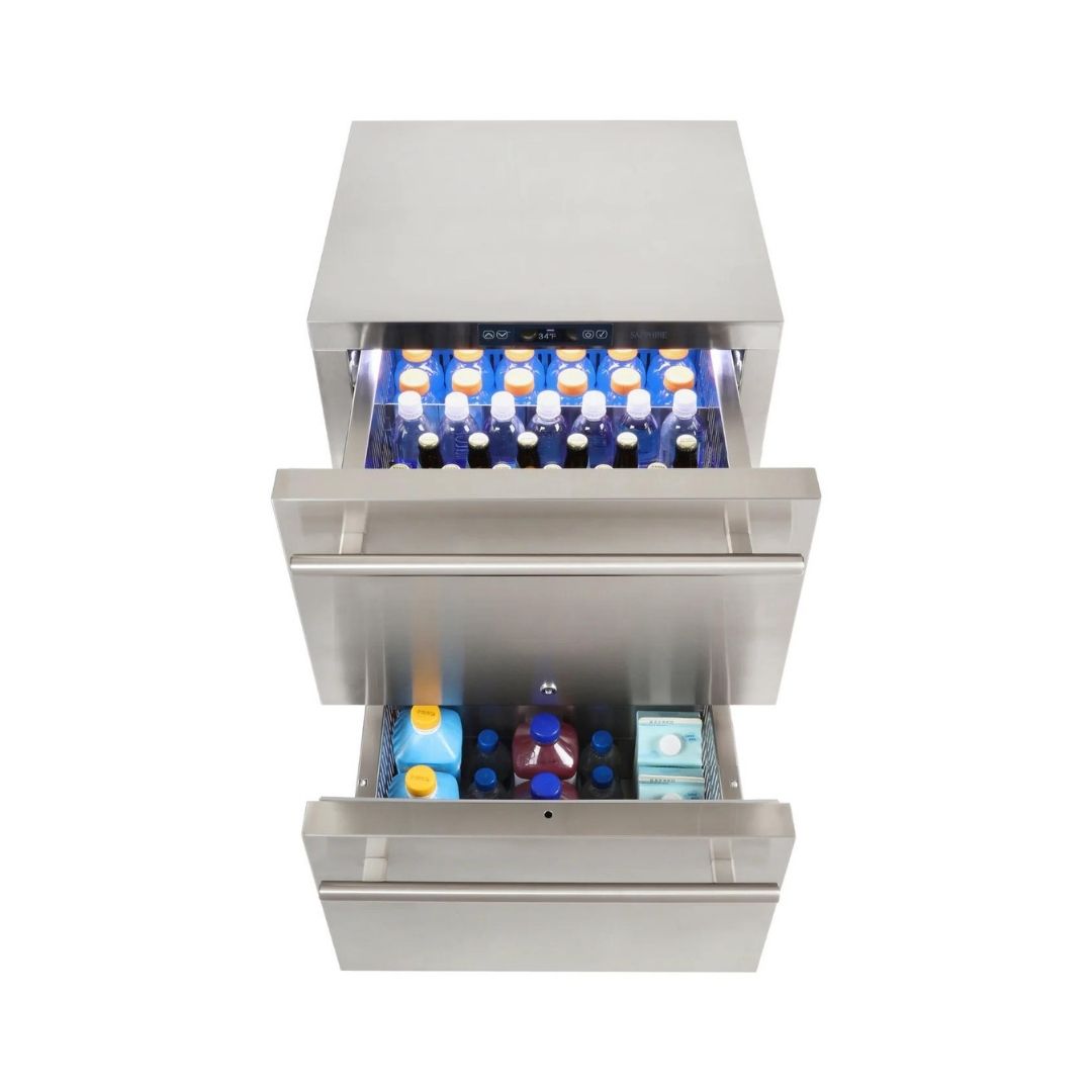Cajón Refrigerante 24" Panelable SAPPHIRE - jamesandstevenmx