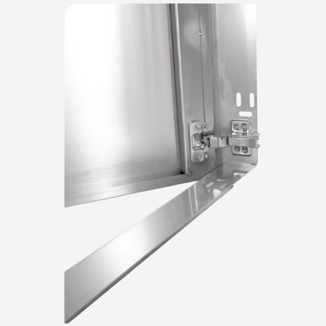 Puerta de acceso simple acero inoxidable 66 cm 26" COYOTE C3-SA1724