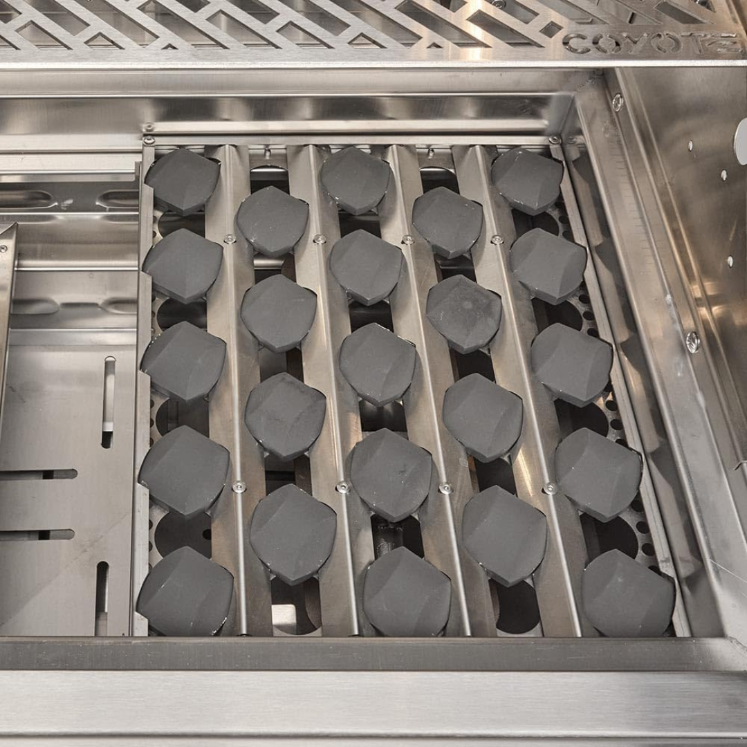 Asador incorporada serie SL 106.68 cm 42" COYOTE C3SL42LP/NG