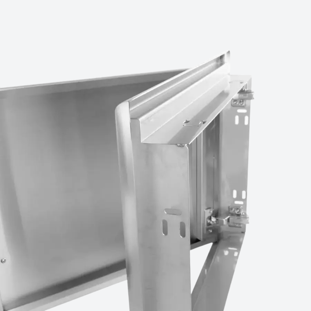 Puerta de acceso simple acero inoxidable 55.88 cm 22" COYOTE C3-SA1420