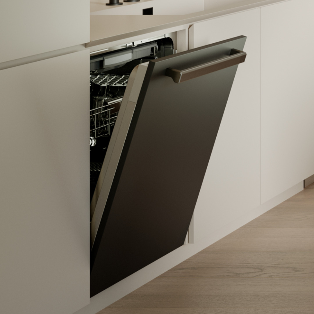 Panel de puerta Carbonio para lavavajillas empotrado 59.54 cm 23.43″ BERTAZZONI 901661