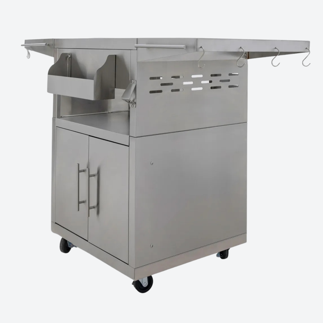 Carrito para Asador Kamado 122.56 cm 48.25″ BLAZE BLZ-20-KMDO-CART-SC