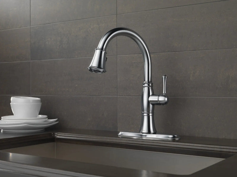 Monomando de Cocina Pull-Down con Shieldspray® - Cassidy - Delta -  Delta Grifo 