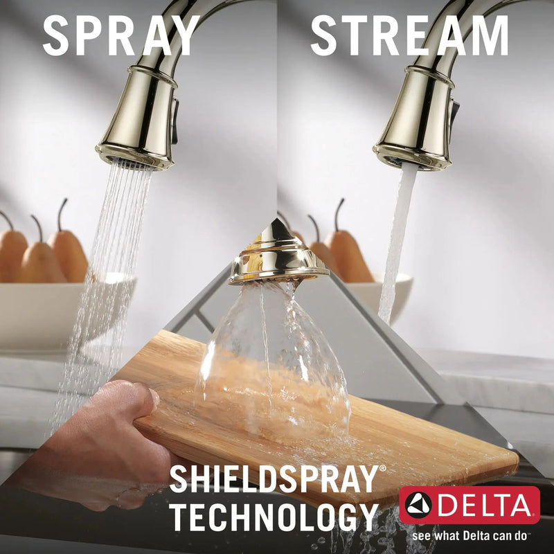 Monomando de Cocina Pull-Down con Shieldspray® - Cassidy - Delta -  Delta Grifo 