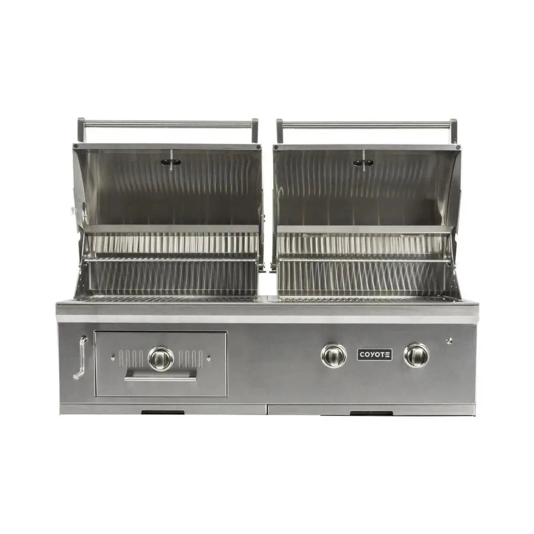 Asador Híbrido 50″ COYOTE - jamesandstevenmx