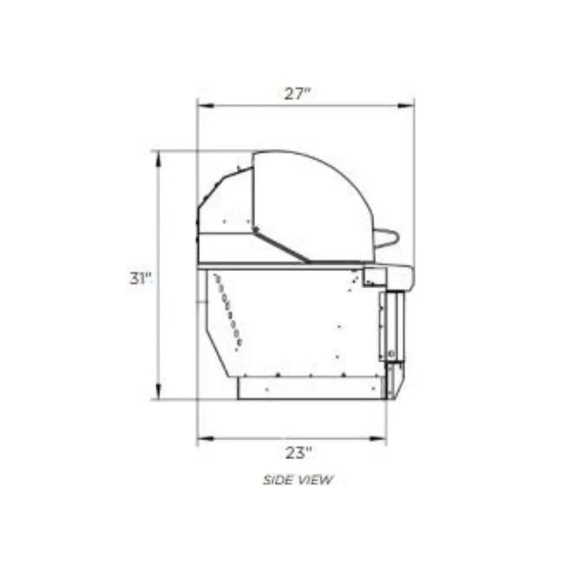 Asador Pellet 36" COYOTE - jamesandstevenmx