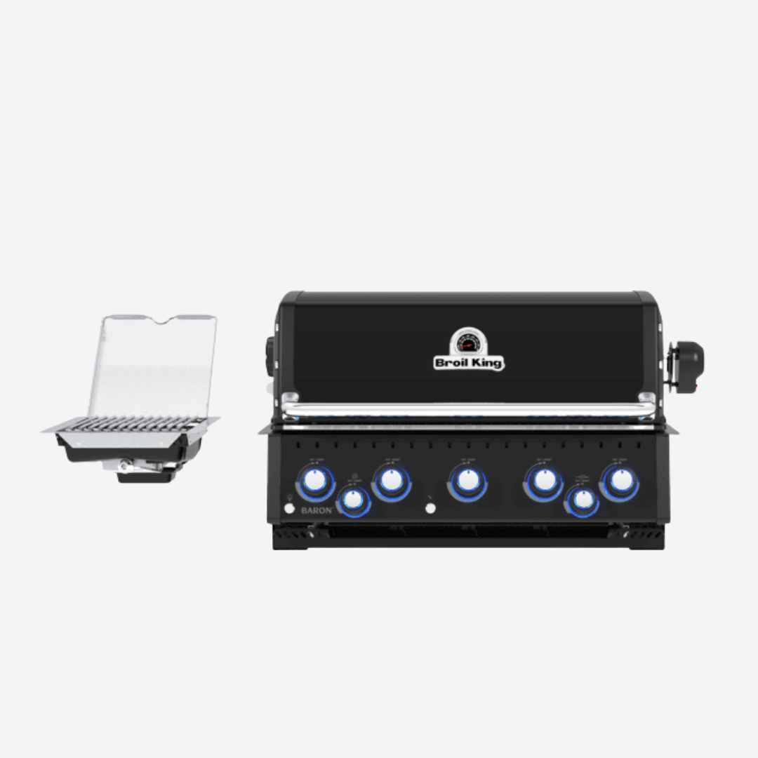 Asador de gas negro empotrable 86.3cm 34" BROIL KING 876644 LP