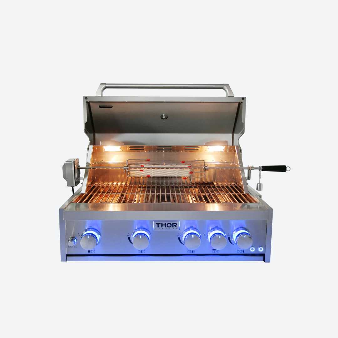 Asador gas 32" (81cm) THOR MK04SS304