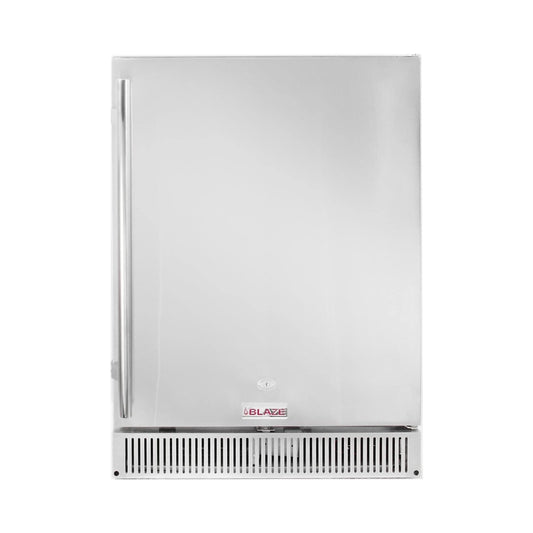 Refrigerador Blaze para exteriores de acero inoxidable de 24” 5.2 cu. pie BLZ-SSRF-50DH
