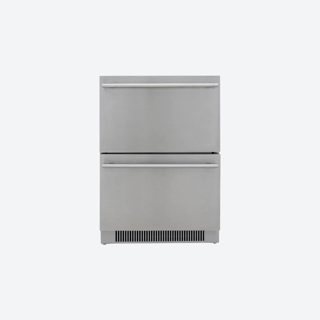 Cajón refrigerante doble para exteriores de 24" BLAZE BLZ-SSRF-DBDR5.1