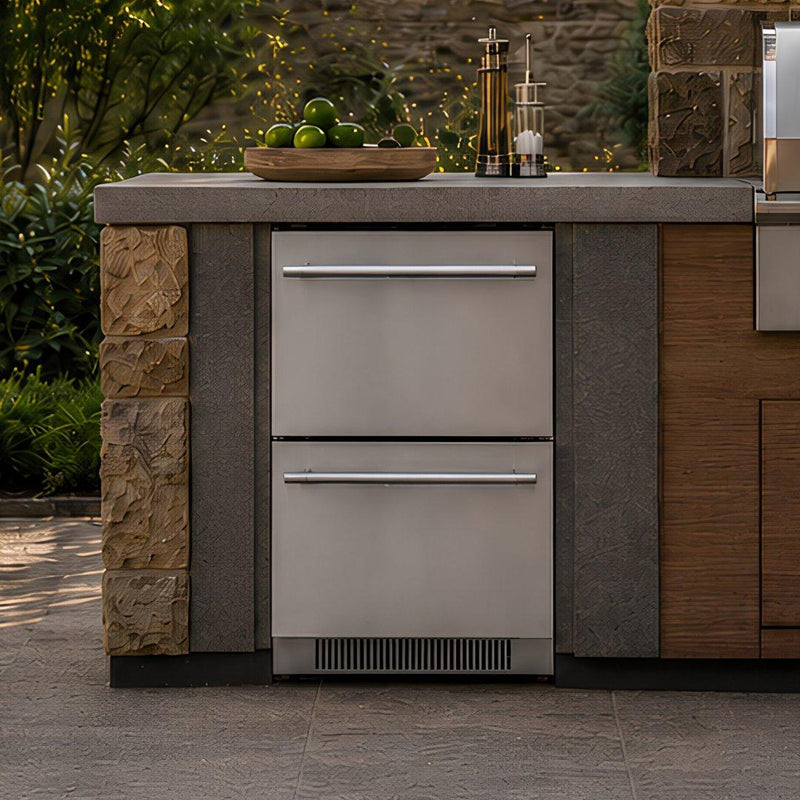 Cajón refrigerante doble para exteriores de 24" BLAZE BLZ-SSRF-DBDR5.1