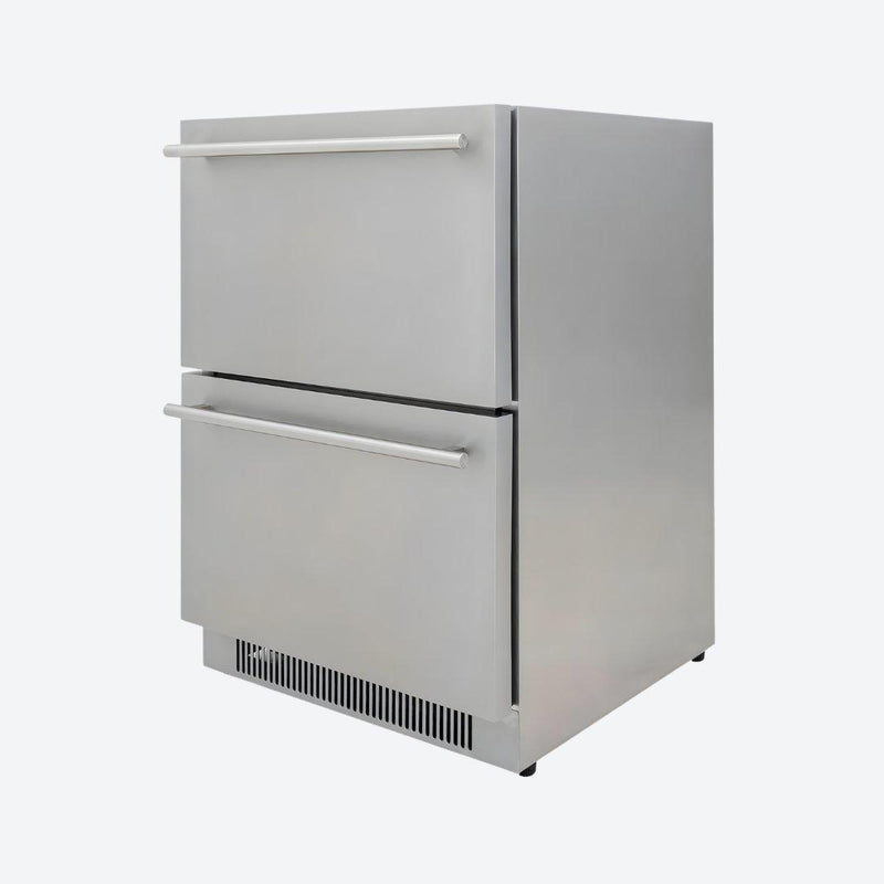 Cajón refrigerante doble para exteriores de 24" BLAZE BLZ-SSRF-DBDR5.1