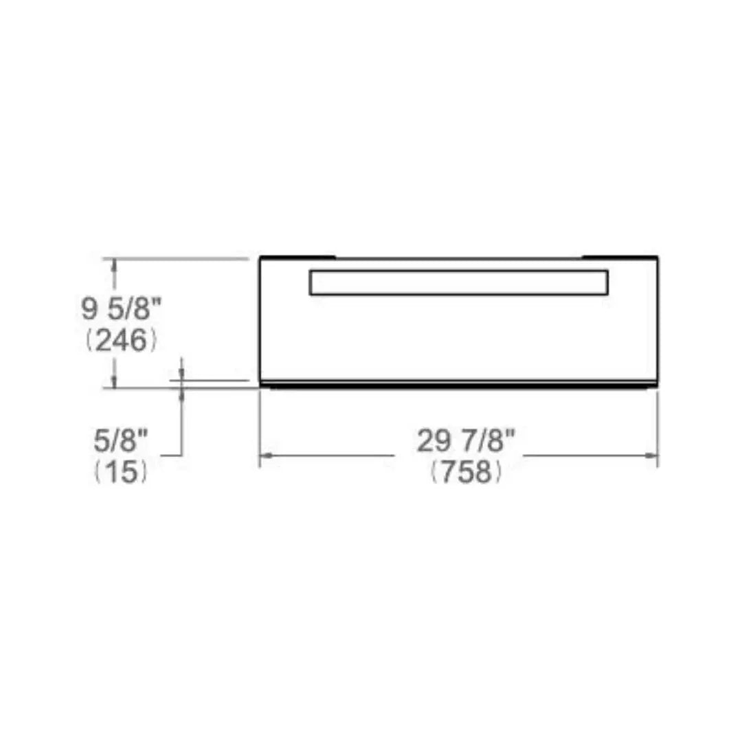 Cajón de calentamiento de 30" BERTAZZONI - jamesandstevenmx