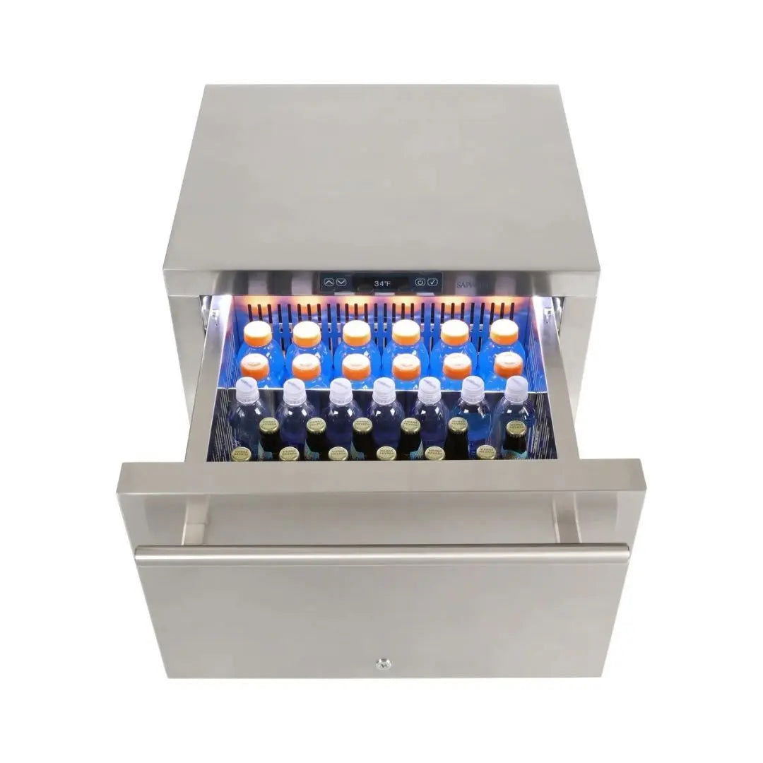 Cajón refrigerante Acero inoxidable SAPPHIRE - jamesandstevenmx