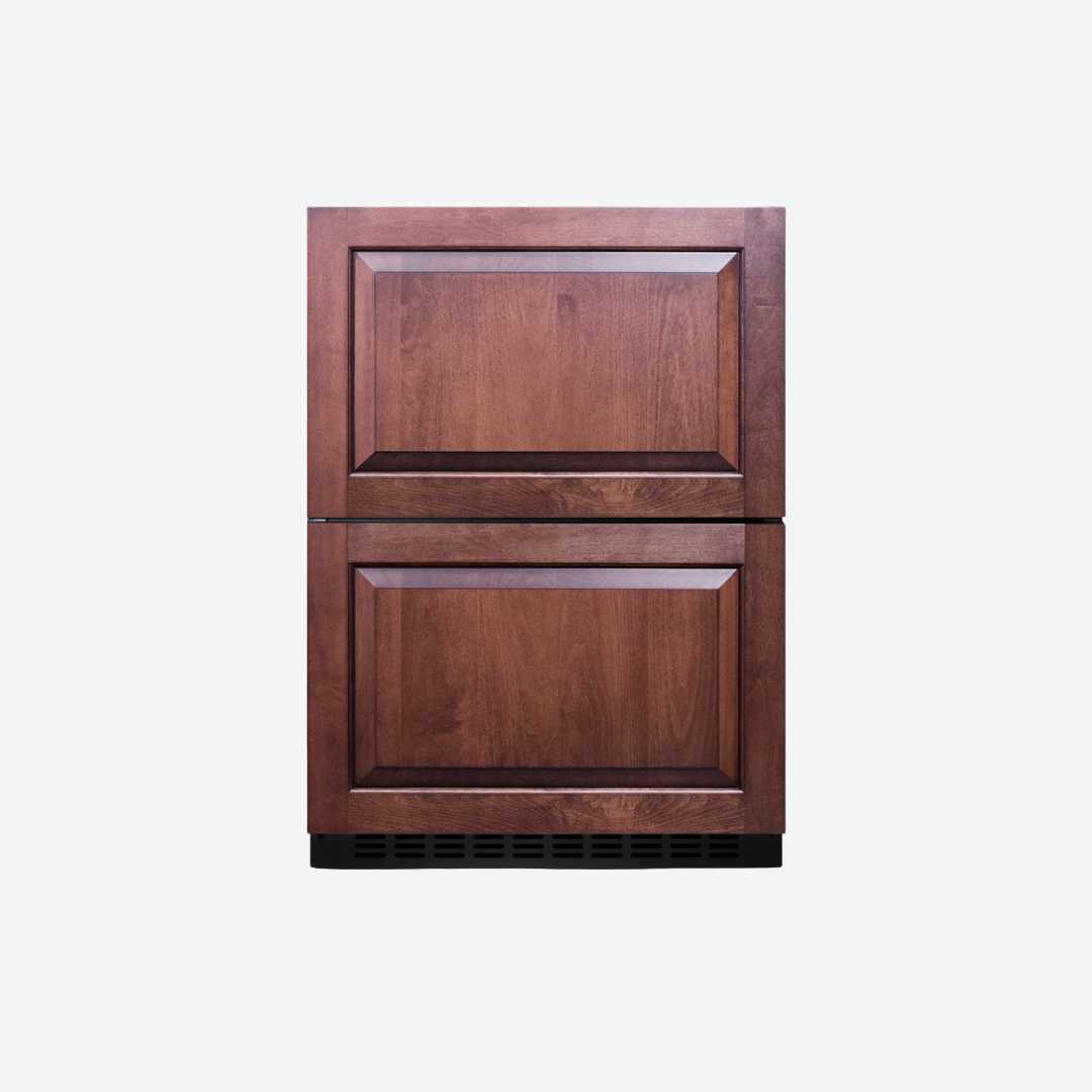 Cajones refrigerador-congelador panelable 24" 61cm de ancho SUMMIT ADRF244PNR