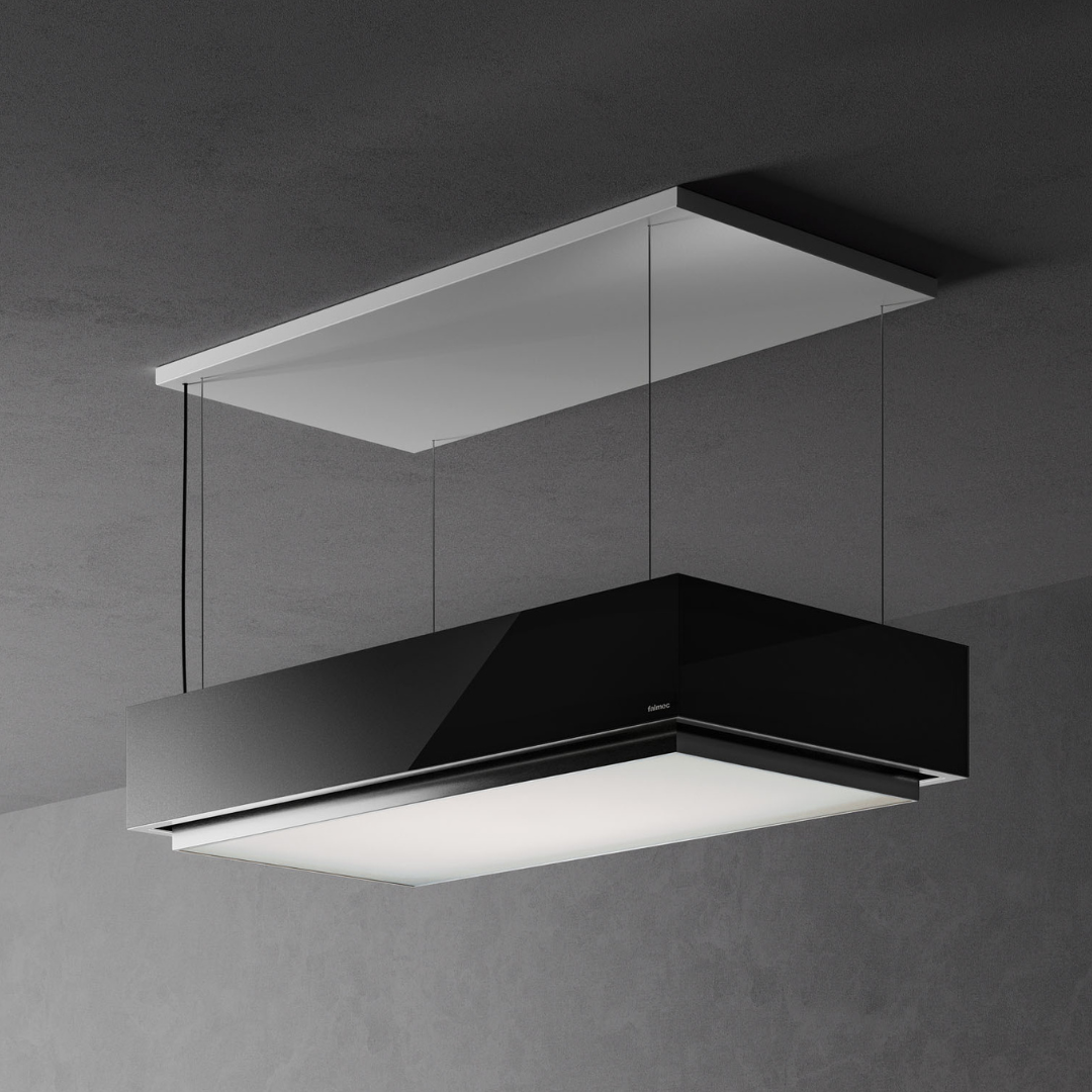 Campana Isla 133 cm 52.36" FALMEC Levante 120 Graphite