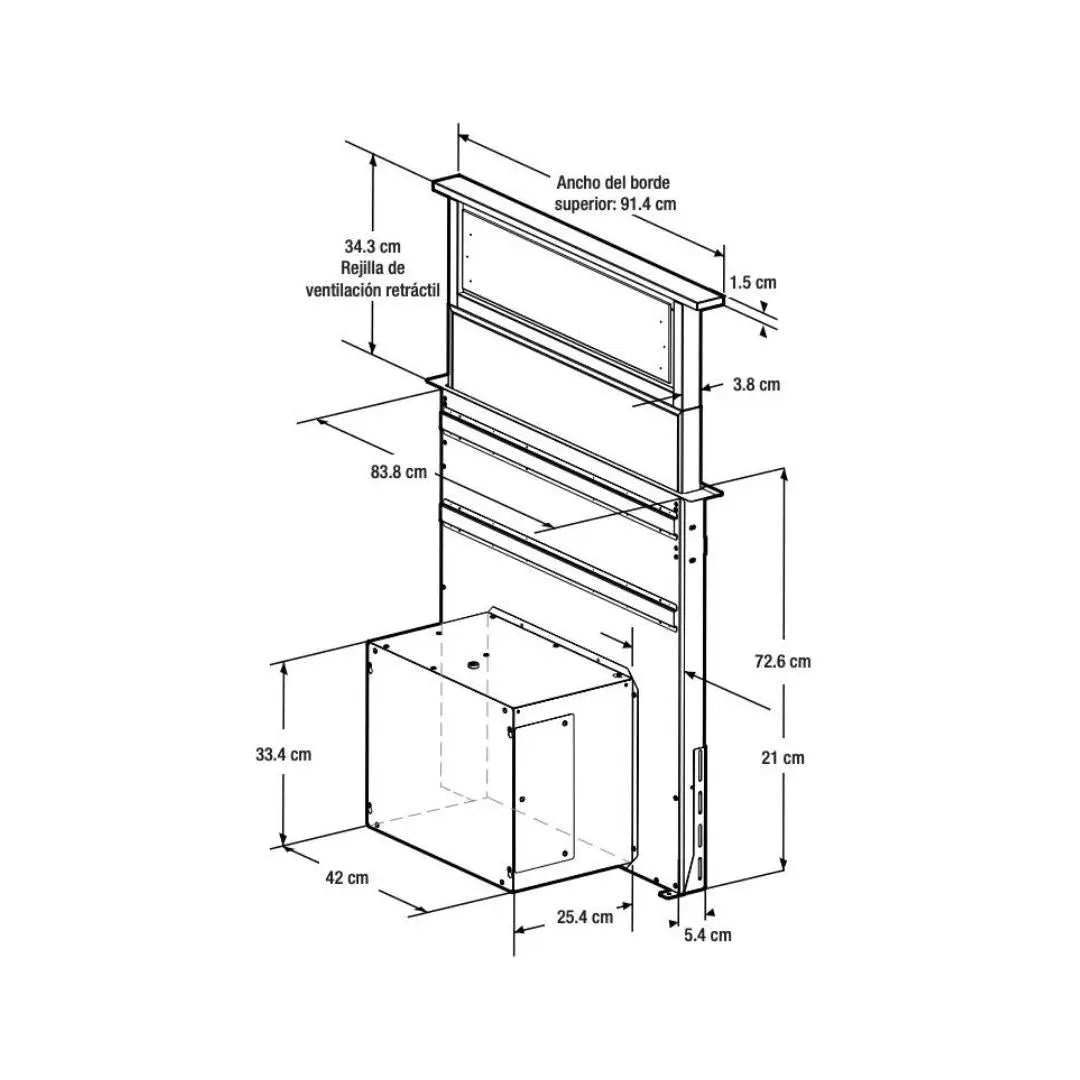 Campana RISE 36” Inox ELICA - jamesandstevenmx