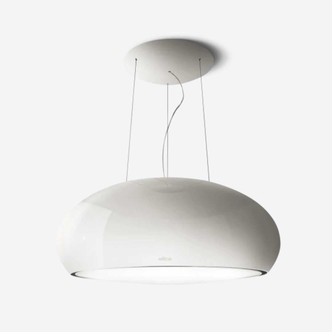 Campana decorativa SEASHELL Blanco Mate 80cm 31.4" ELICA PRF0098392