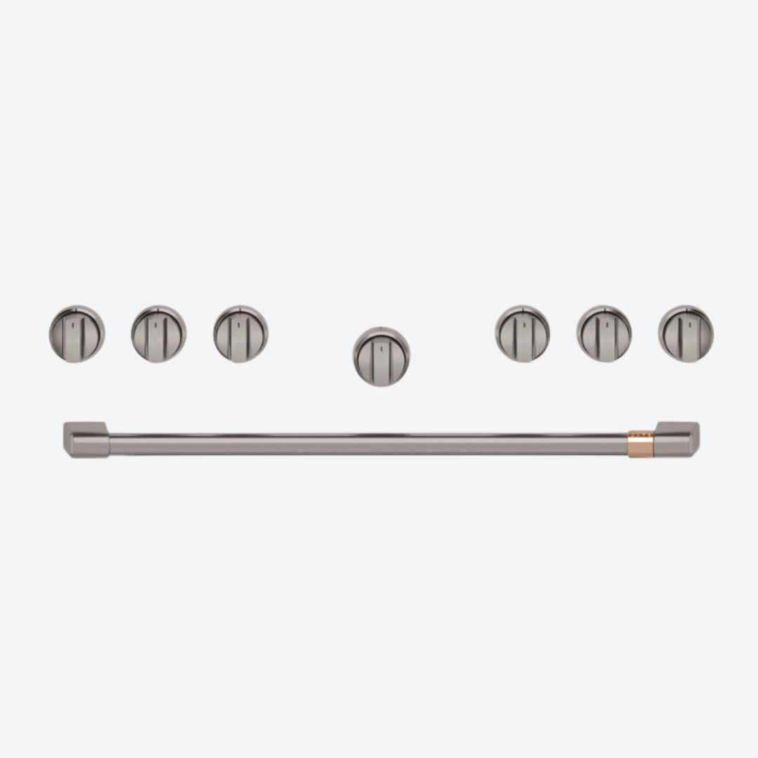 Juego de manija y perilla para cocinas Pro y Rangetop CAFÉ CXPR6HKPTFB