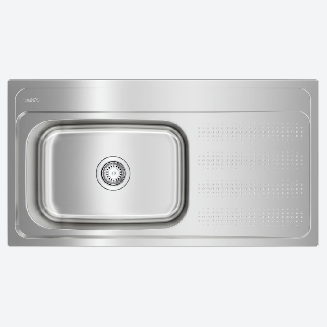 Fregadero empotrable 51.0cm  20.0" TEKA EASY GALAXY 950 T-XN 1B 1D L/R BW