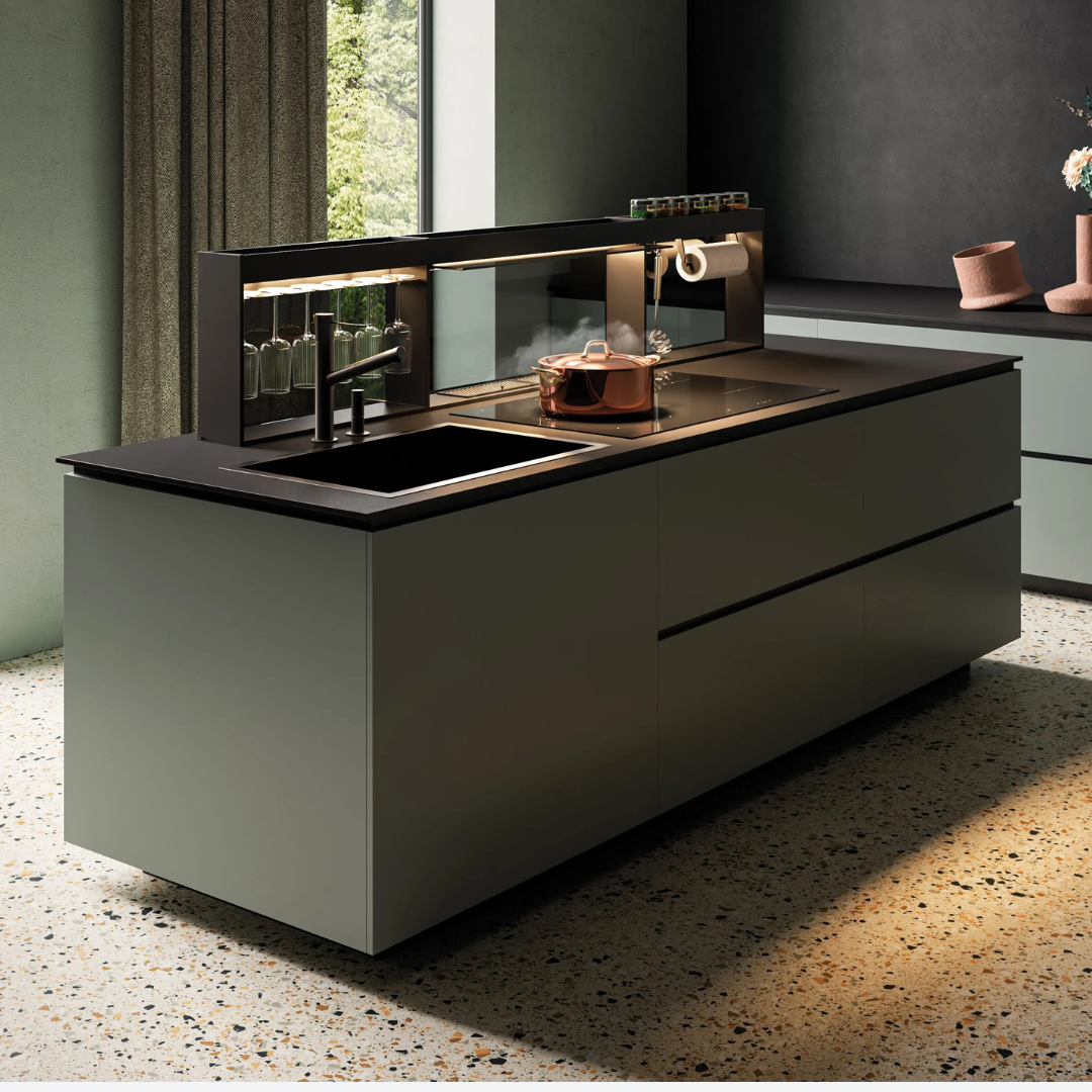 Campana extractora de sobre encimera aluminio 90 cm 35.43" FALMEC Brooklyn