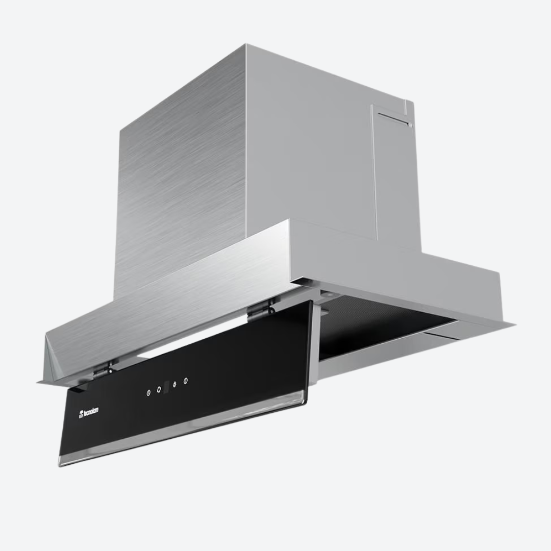 Campana integrada de pared 59.8 cm 23.54" TECNOLAM POLUX.AC60