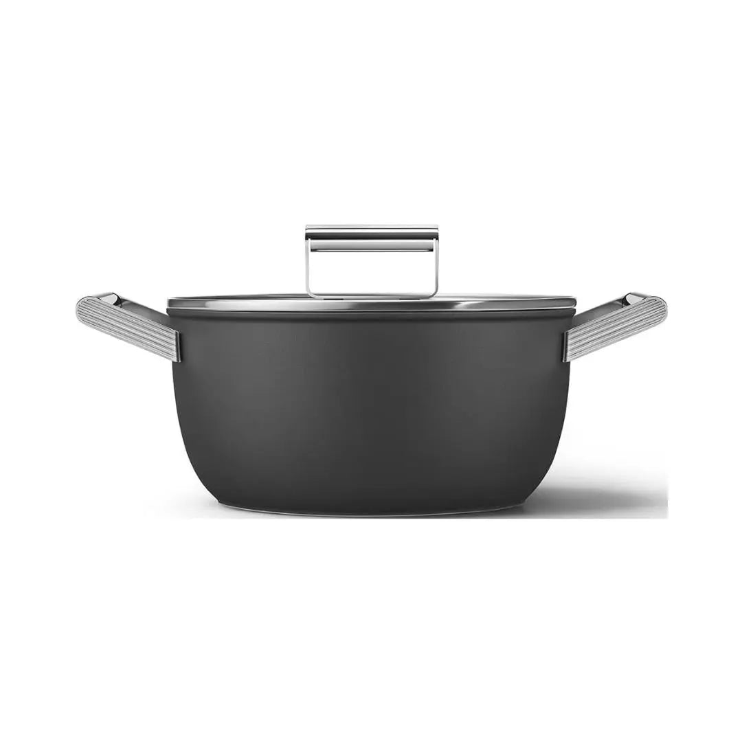 Caserola con tapa Non-Stick SMEG - jamesandstevenmx