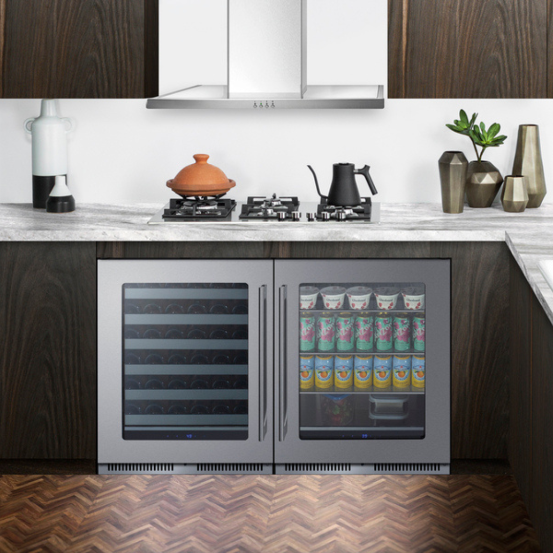 Centro de bebidas empotrado 59 cm 23.38" SUMMIT SDHG2443LHD