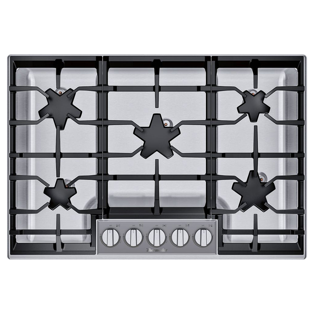 Cocina a Gas 5 Quemadores Masterpiece 30" Thermador - jamesandstevenmx