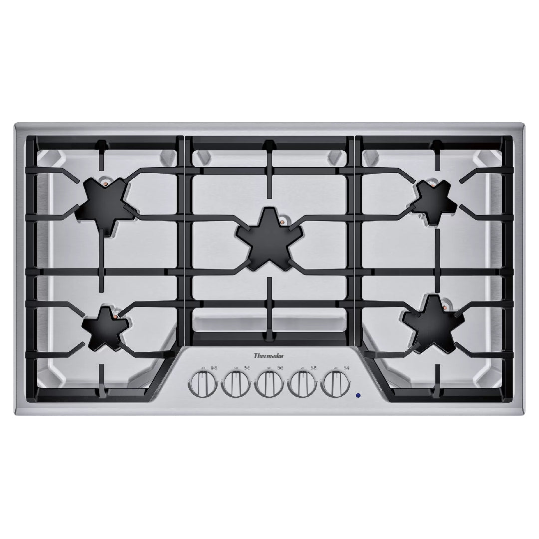 Cocina a Gas 5 Quemadores Masterpiece 36" Thermador - jamesandstevenmx