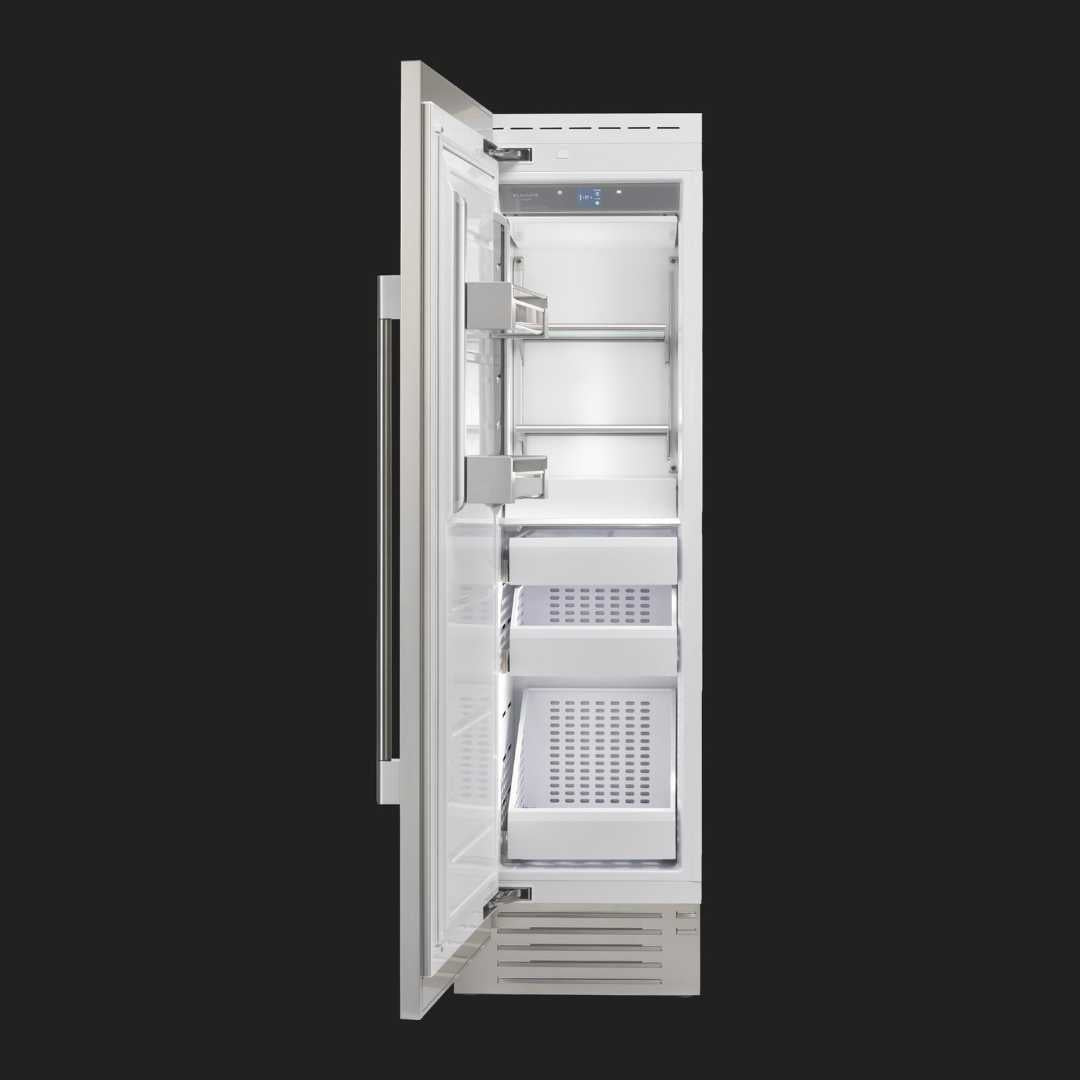 Congelador Columna Bisagra Izq Inox 24" - FULGOR MILANO