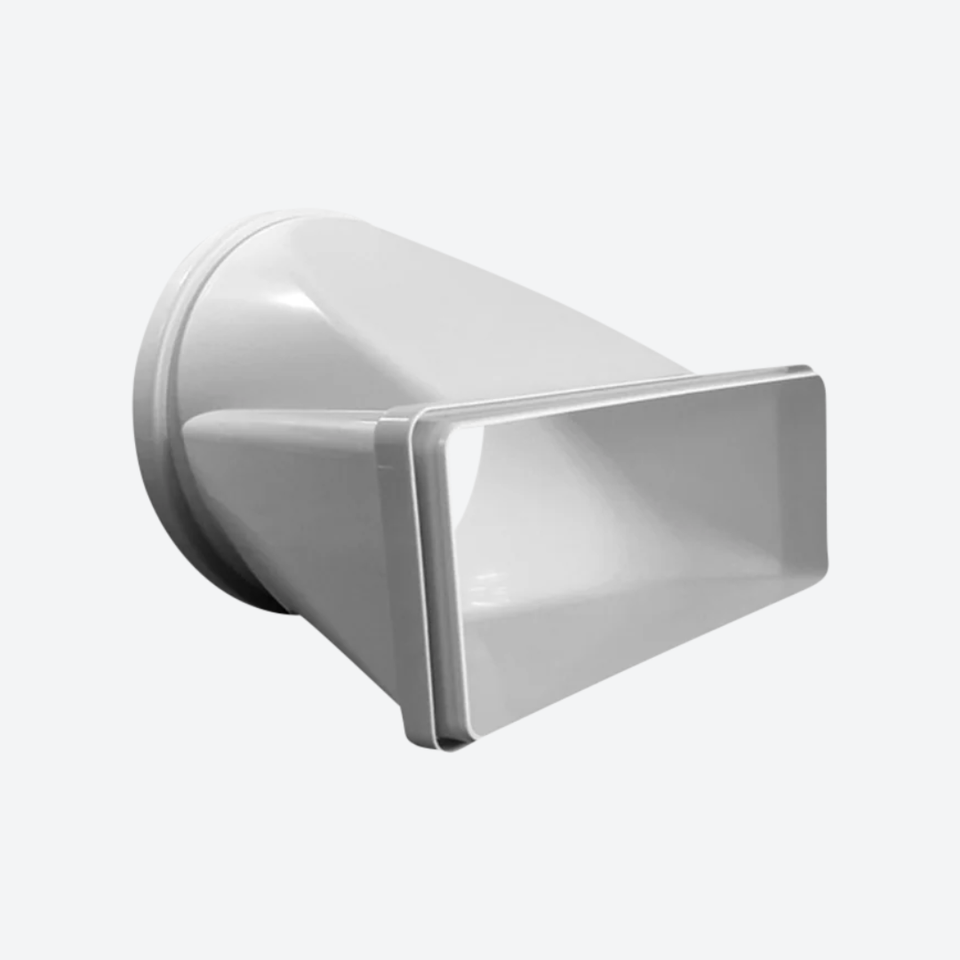 Unión Rectangular Redonda para campana 22.5 cm 8.86″ ELICA 1053Q