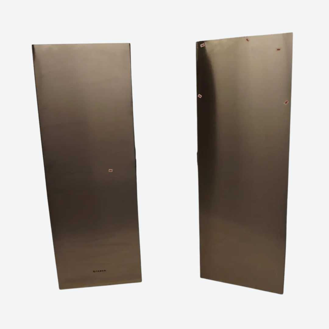 Dos chimeneas altas para Bella, Dama, Glassy, Nova, Horizon, Stilo, Tratto FABER HIGH3