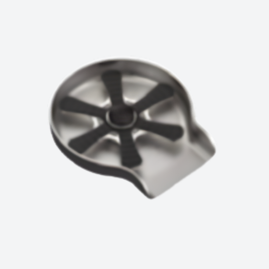 Enjuagadora de vidrio acero inoxidable KELE KGR0001-AI