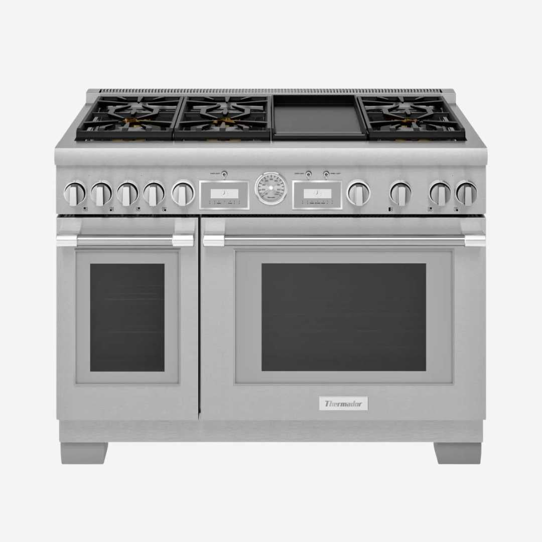 Estufa Gama Profesional Dual Pro-Grand® 121.92 cm 48″ THERMADOR PRD486WDGU