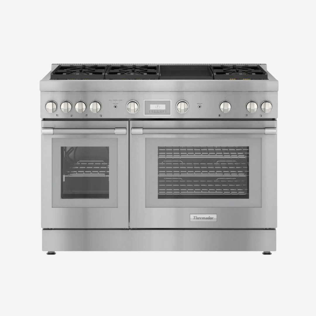 Estufa Gama Profesional Dual Pro-Harmony® 121.92 cm 48″ THERMADOR PRD486WDHU