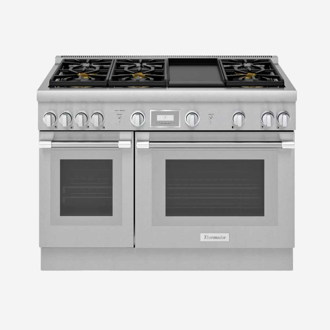Estufa Gama Profesional de Gas Pro-Harmony® 121.92 cm 48″ THERMADOR PRG486WDH