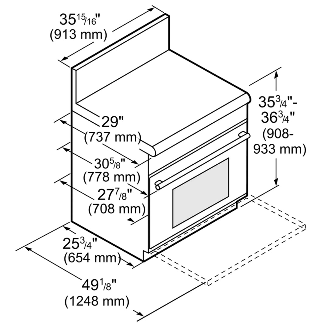 Estufa Gama Profesional Dual Pro-Grand® 36" Thermador - jamesandstevenmx