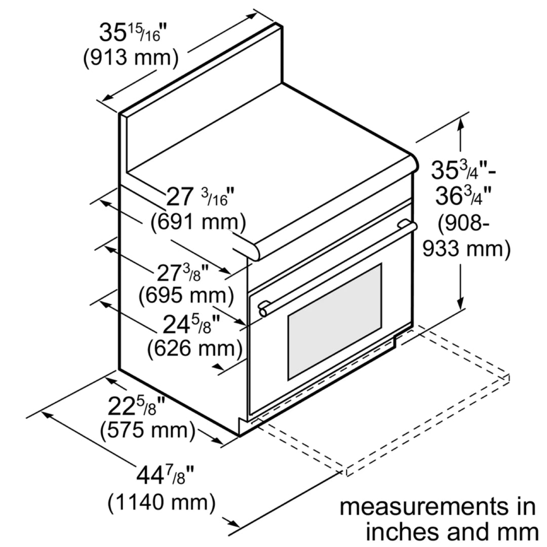 Estufa Gama Profesional Dual Pro-Grand® 36" Thermador - jamesandstevenmx