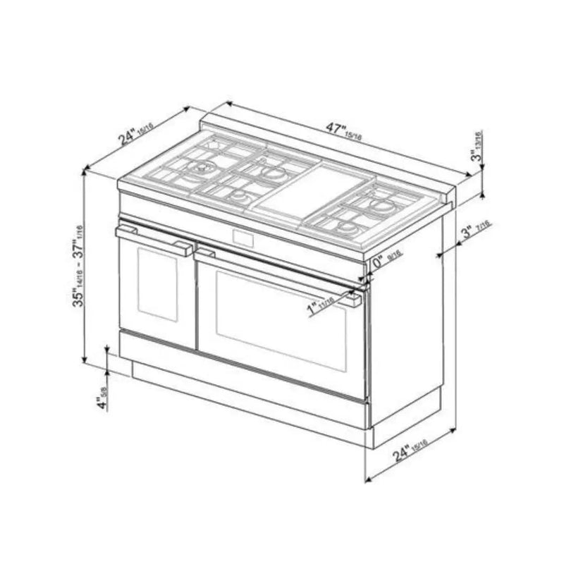 Estufa libre instalación Portofino SMEG - jamesandstevenmx