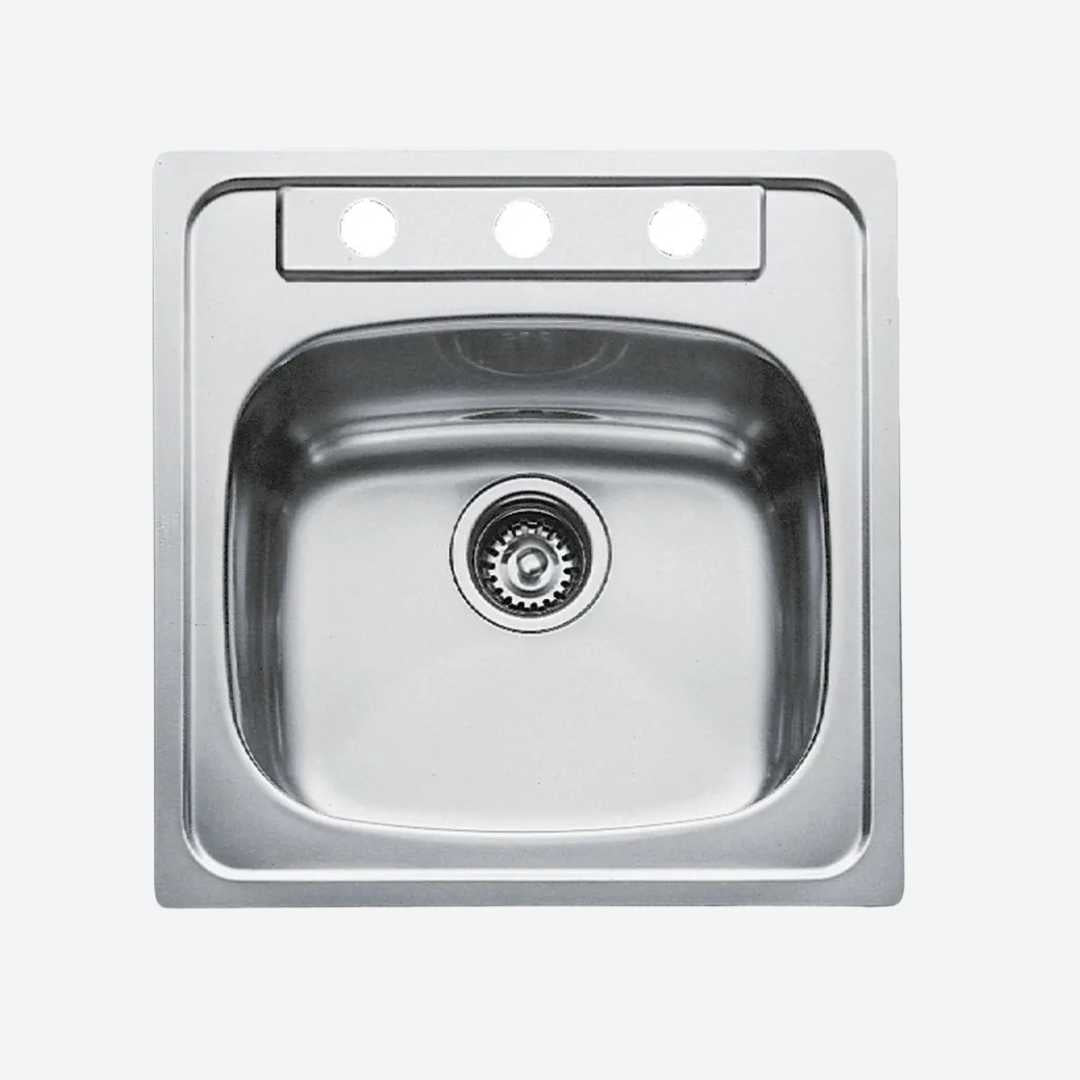 Fregadero empotrable 53.3 cm 21" TEKA EASY 508.533 1C (20.21)